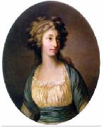 Joseph Friedrich August Darbes Portrait of Dorothea von Medem oil painting picture wholesale